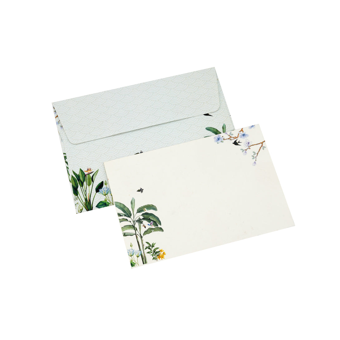 Tropical White Note Card