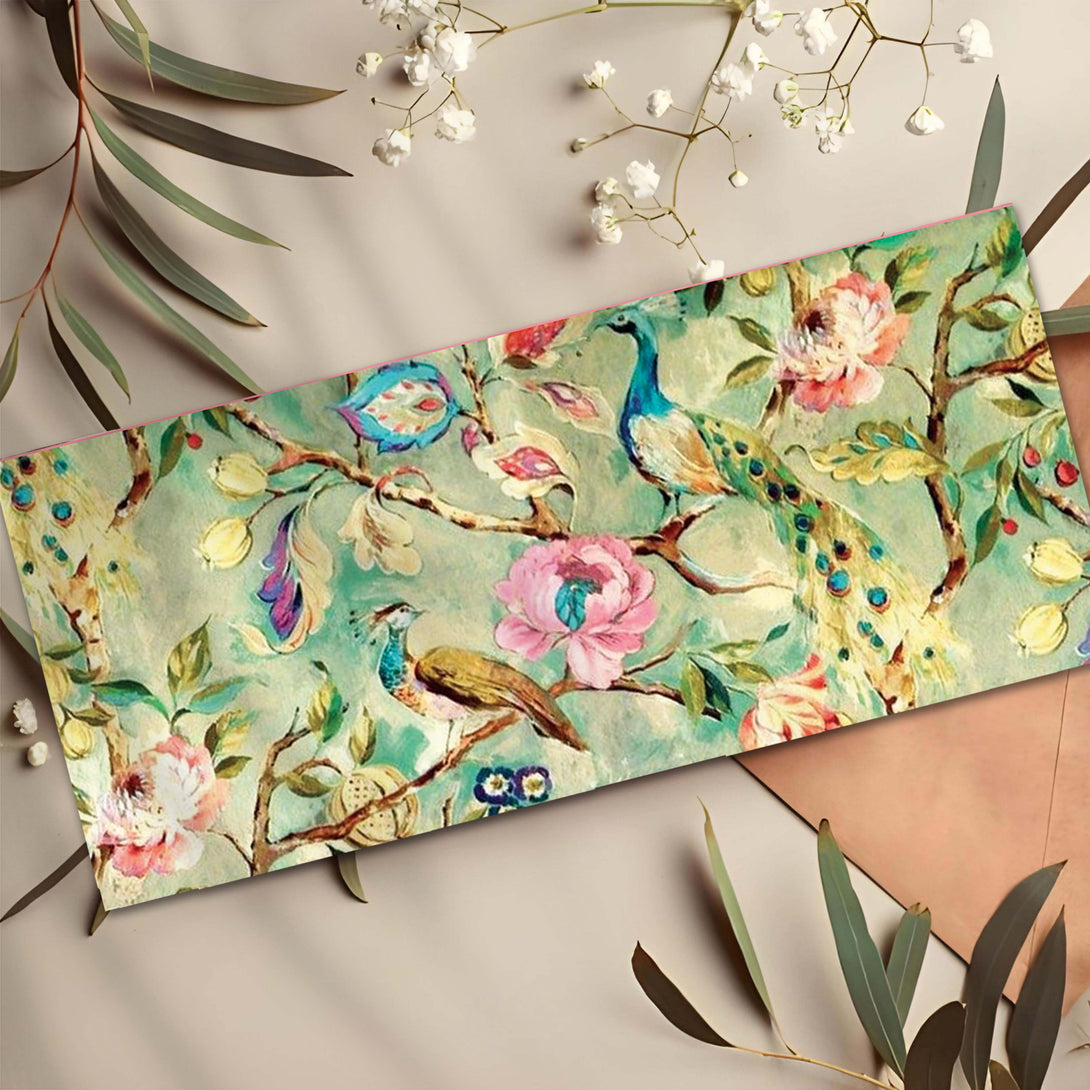 Peacock Painting Envelopes