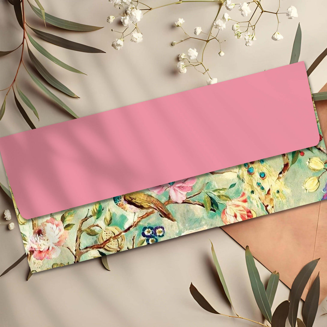 Peacock Painting Envelopes