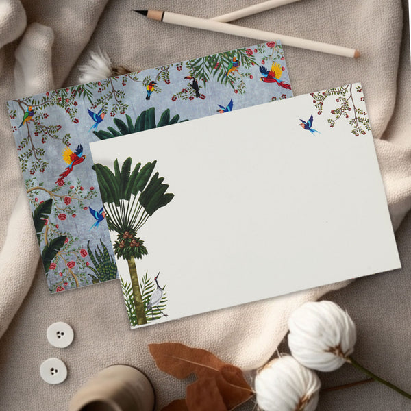 Tropical Grey Note Card