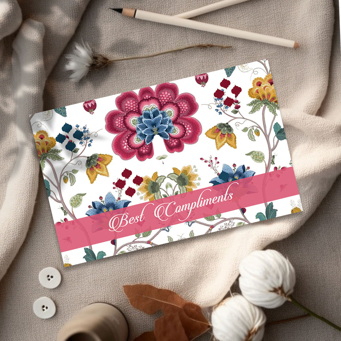 White Chintz Tag